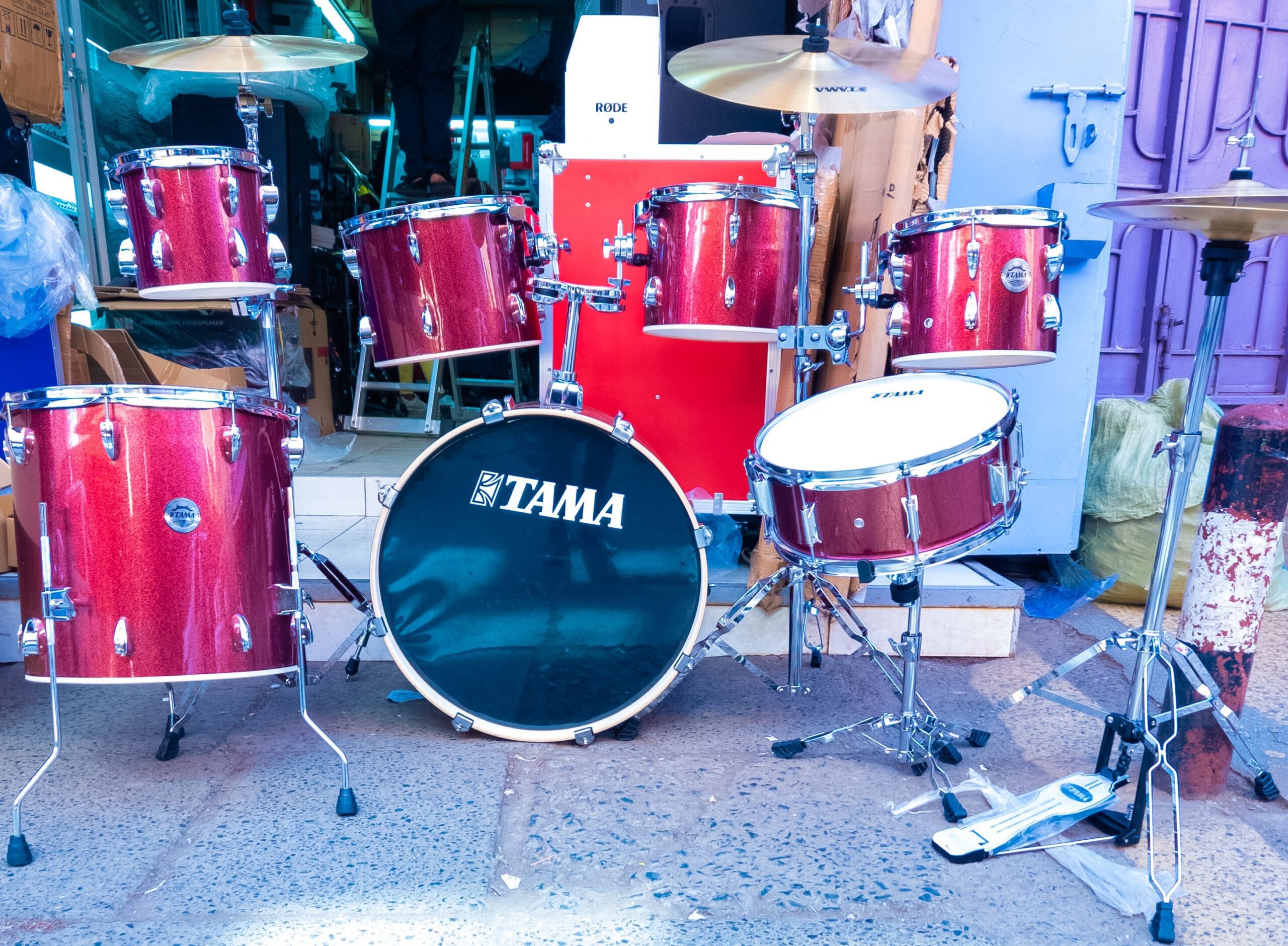 Tama Complete 7 piece drum set