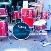 Tama Complete 7 piece drum set part 2