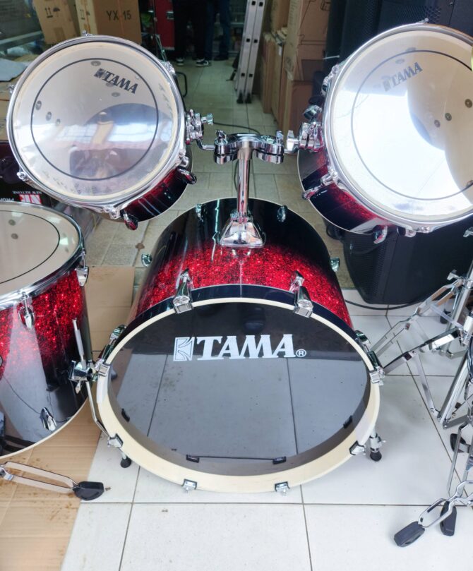 Tama Rhythm Mate Complete 5 piece drum set bass drum