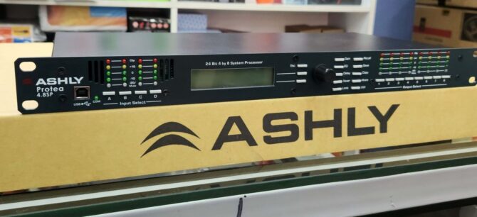 Ashly Protea 4.8SP - 4 Input, 8 Output Digital Speaker Processor