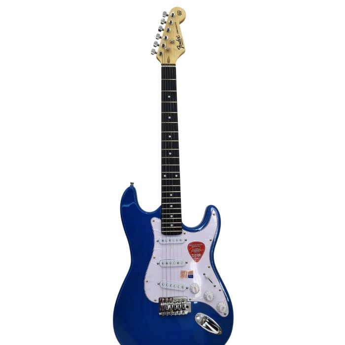 fender rhythm guitar blue