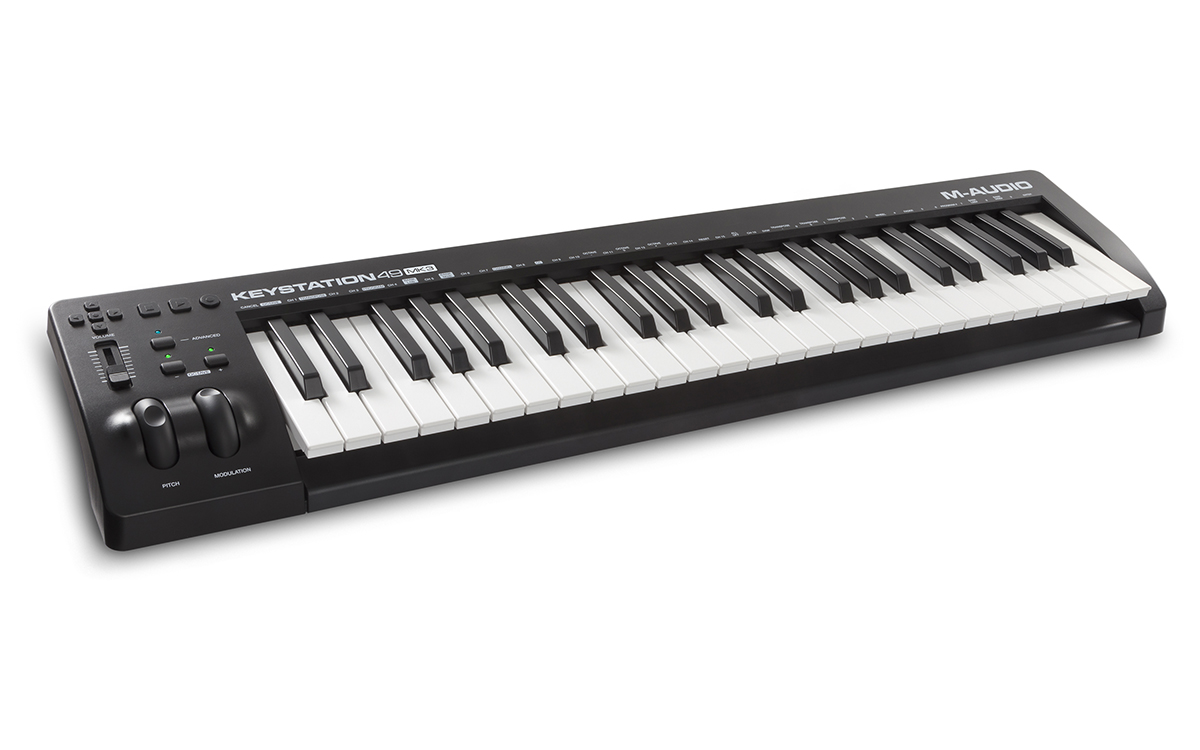 m-audio 49 Keystation midi keyboard