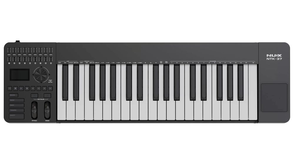 nux ntk-37 midi keyboard