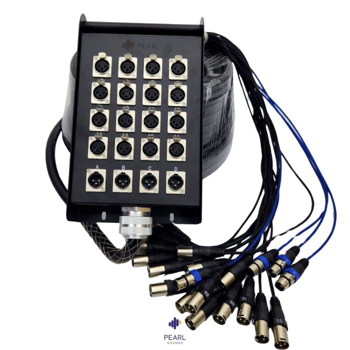 16 Channels 4 Returns 30 Metres Stage Snake Cable - Image 5