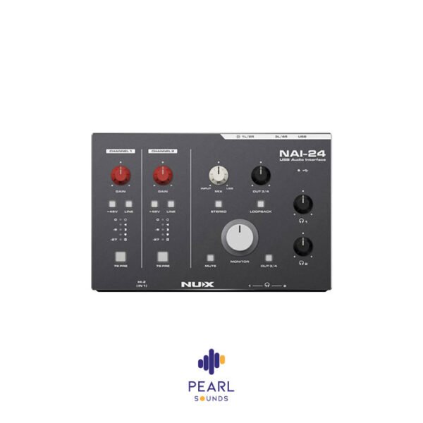 NUX NAI‑24 USB Audio Interface
